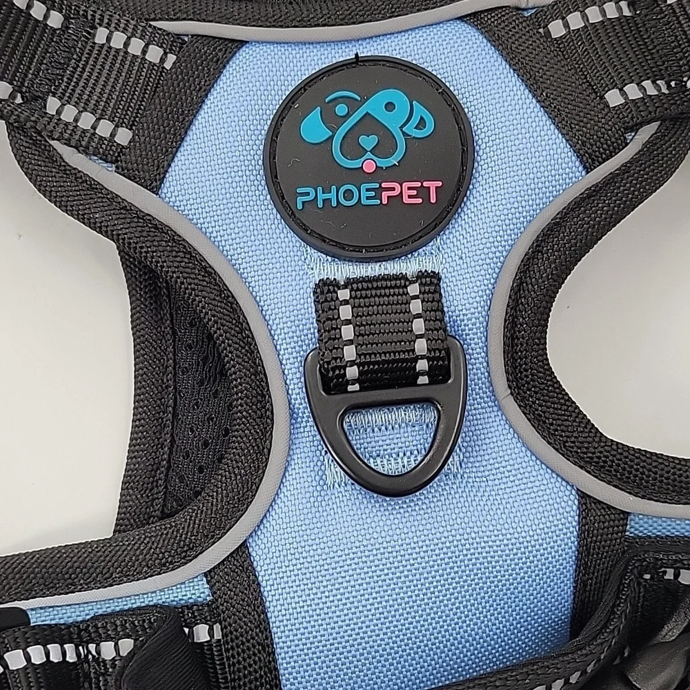 Blue and Black Dog Harness - Picture 12 of 16